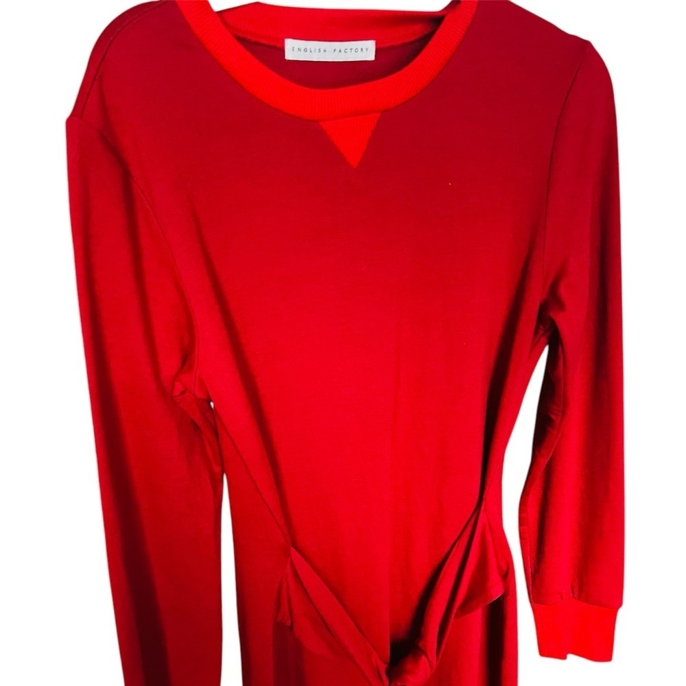 NWOT English Laundry Crew Neck, Long Sleeve, Sweater Dress Size missing  S/M?